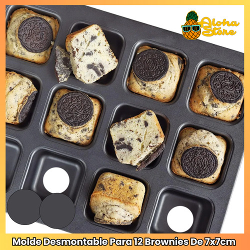 Kit Pasteleria Moldes Desmontables Torta Tarta Brownies