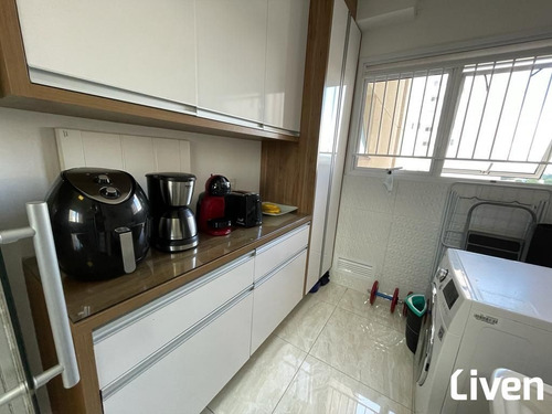 Imagem 10 de 20 de Maravilhoso Apartamento De 99m² Com 3 Dormitórios, Suíte E Varanda Gourmet Na Vila Industrial - 9047