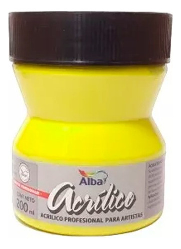 Acrilico Alba Profesional 200ml Grupo 2