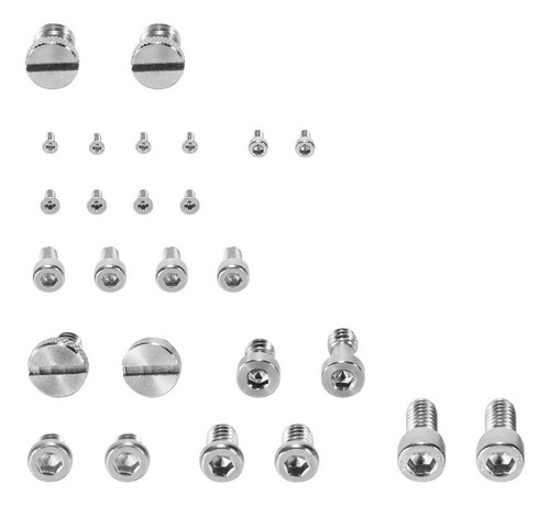 Kit De Parafusos Smallrig P/ Cages - 1/4 3/8 M2 M3 - Aak2326 Preto