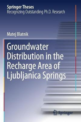 Libro Groundwater Distribution In The Recharge Area Of Lj...