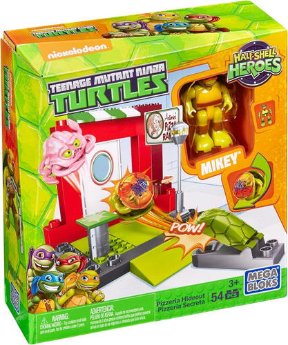 Tortugas Ninja Pizzeria Secreta Mega Bloks Half-shell Heroes