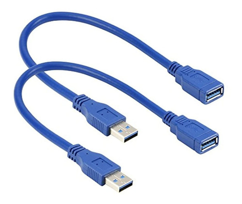 Cable Alargador Corto Usb 3.0 Tipo A Macho A Hembra