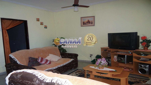 Casa Com 3 Dorms, Balneário Jussara, Mongaguá - R$ 250 Mil, Cod: 6145 - V6145