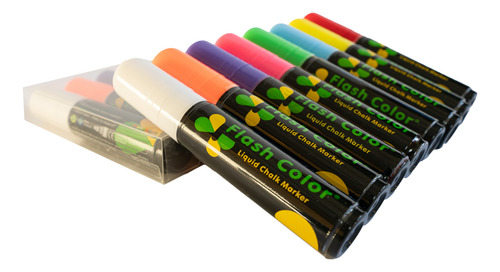 Marcadores Fluorescentes Visual Grande