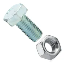 Comprar 100 Kit Parafuso Com Porca 1u002F4 X 1 Unc (6,35x25,4)
