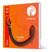 Comprar Pitbull Bass Guitar Strings Gold Series 4 String Set (45-100