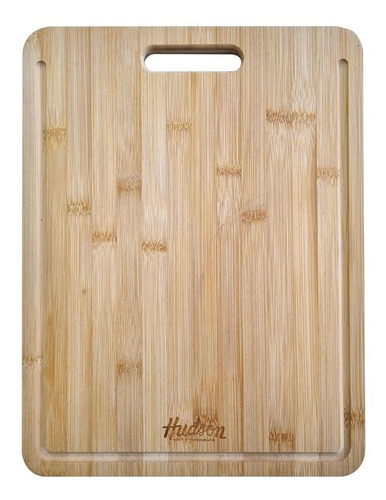 Tabla De Madera Bambú Cocina Hudson 30 X 40 X 1.5 Cm