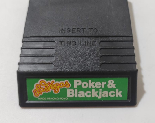 Las Vegas Poker & Blackjack Intellivision Mattel (Usado)