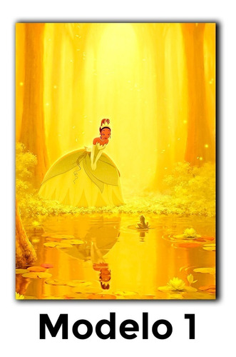 Cuadros Decorativos Princesas Disney - Tiana La Princesa