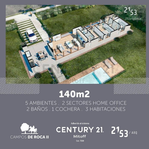 Imagen 3 de 20 de Casa En Venta De 3 Dormitorios Con Cochera En Campos De Roca Ii