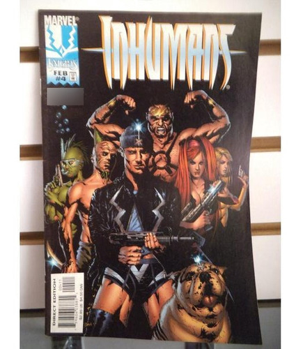 Inhumans 04 Marvel Comics Ingles