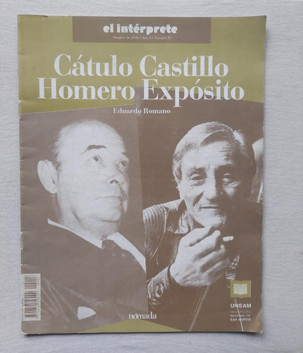 El Interprete Año 3 Nº13 Cátulo Castillo Homero Expósito 