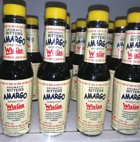 Amargo De Angostura Wislan Bitters De 75 Cc // Cavas & Copas