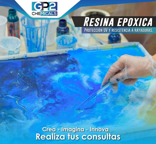 Kit Resina Epoxica: Resina Epox 667 Gr + Endurecedor 333 Gr