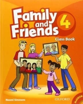 Family And Friends 4 Class Book (with Multi Rom) - Simmons