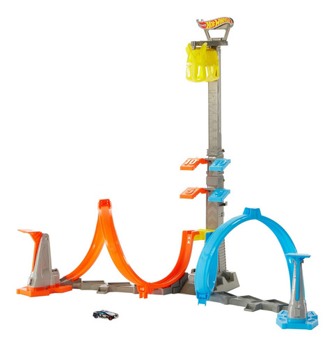 Pista De Juguete Hot Wheels Action Desafío De Altura Multicolor