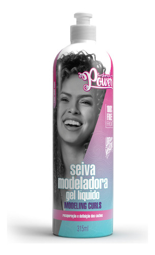 Kit Curly Styling Cream 500ml E Seiva Gel Soul Power