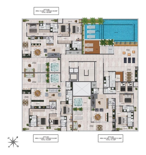 Linda Cobertura Vista Incrivel 142 M² Em Itaguá Ubatuba Sp