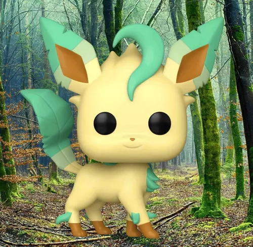 Funko Pop Games Pokémon Leafeon 866 Evolução Eevee Original