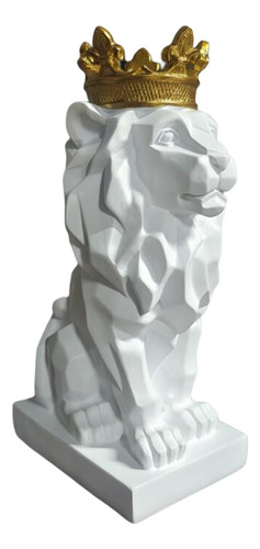 Estatua De León Abstracto De Estilo Europeo, Estatua De