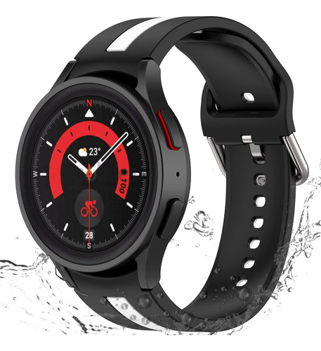 Correa Para Samsung Galaxy Watch In Pro Silicona Doble Color