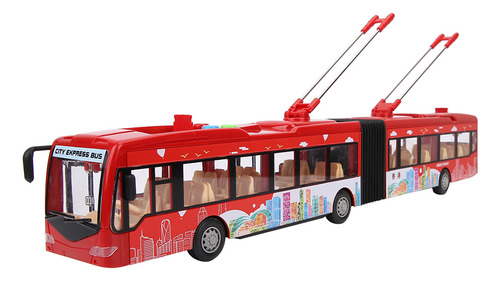 Autobús Electrónico De Juguete Urbano, Coche Musical Educati