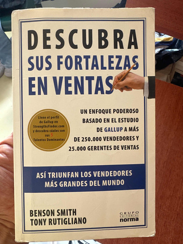 Descubra Sus Fortalezas En Ventas - Benson Smith - Tony R.