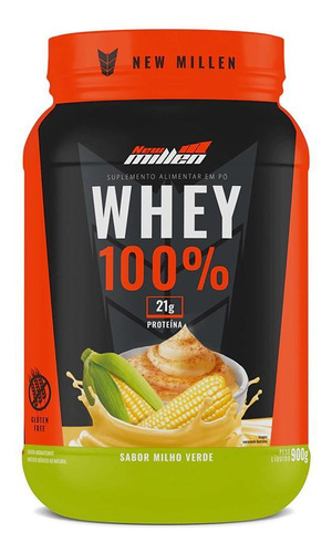 Whey 100% Concentrado New Millen Pote 900g -