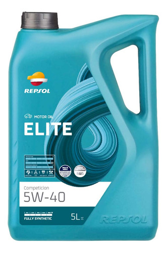 Aceite Sintetico Repsol Elite Competicion 5w40 Api Sn/cf 5 L