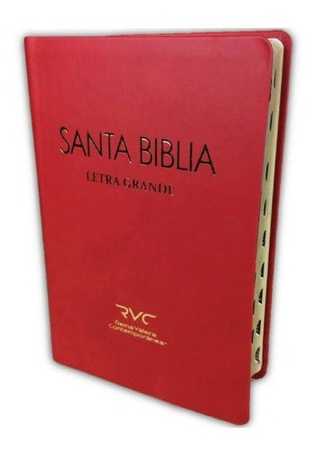 Biblia Reina Valera Contemporánea Letra Grande Fina Rvc