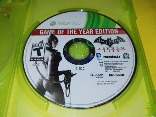 Batman Arkham City Goty Xbox 360 (Usado)