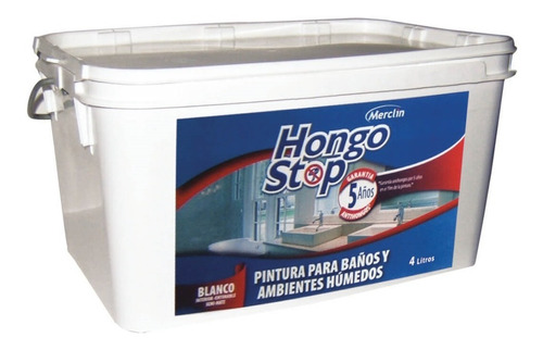 Pintura Antihongos Para Baños Hongo Stop 4 L