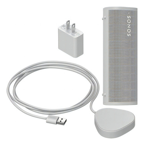 Parlante Portátil Bt/wi-fi Sonos Roam + Cargador Inalámbrico Color Blanco