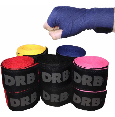 Vendas Boxeo Drb® (2 Unidades) 5cmx4,5m Cierre Velcro - Box