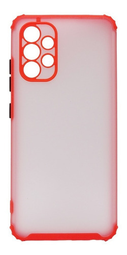 Carcasa Para Samsung A32 4g Tpu Reforzada Marca Cofolk Color Rojo
