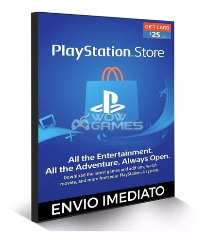 Imagem 4 de 4 de Playstation Network Card | $25 Dólares | Psn Americana