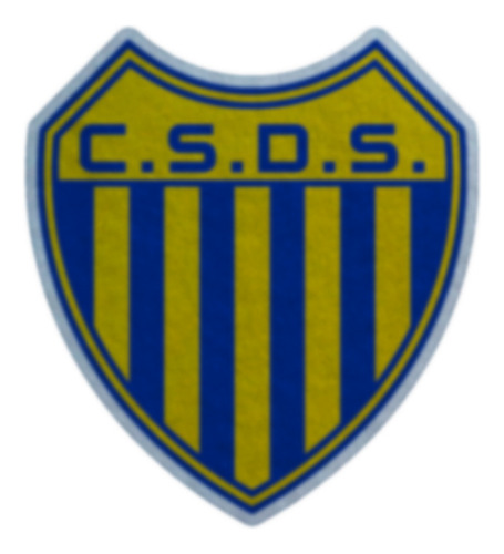 Parche Escudo Felpa Para Coser 6cm Set X4 Equipos Arg001 Sportivo Dock Sud Sportivo Dock Sud