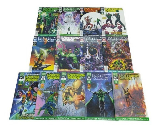 13 Hqs Lanterna Verde 2 Série Edição Completa Vol 1 Ao 13 