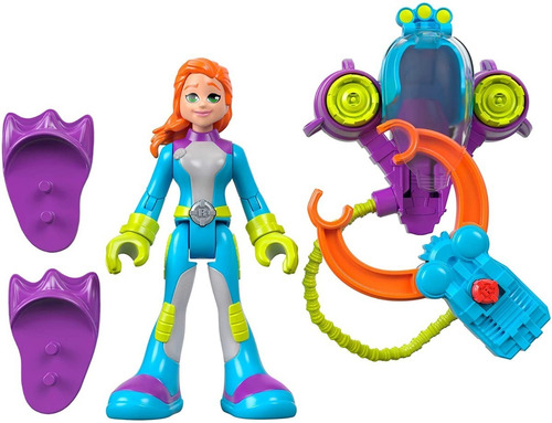 Rescue Heroes Sandy O´shin Fisher-price Figura Mattel