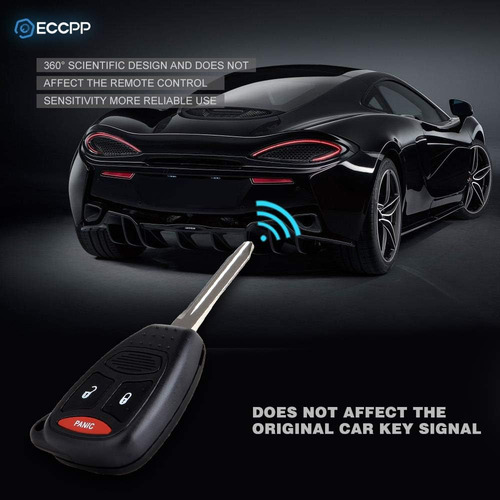Keyless Fob Remoto, Eccpp Reemplazo Mando A Distancia Smart