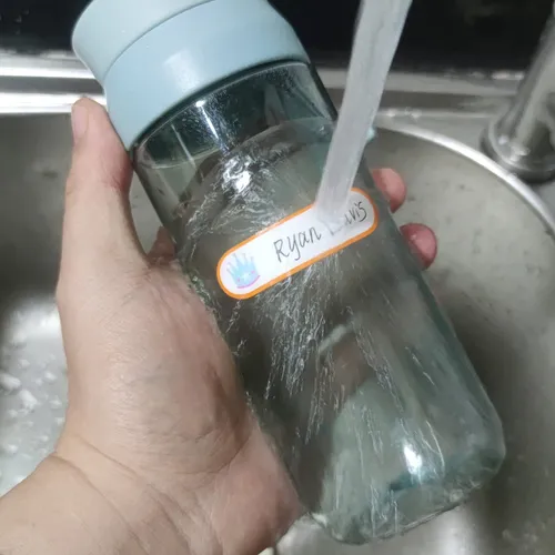 Etiquetas Impermeables Para Biberones Para Guarderia, 80 Eti