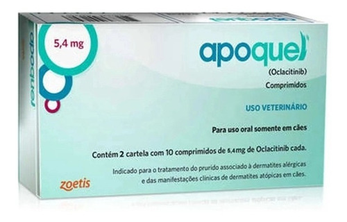 Apoquel - Dermatológico Anti Coceira Cães 5,4 Mg