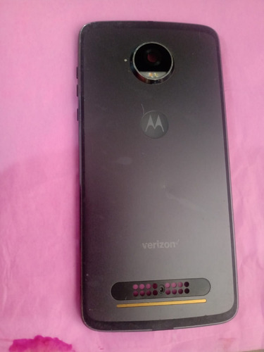 Tapa Trasera Motorola Z2 Play Con Detalle