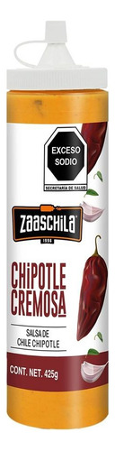 3 Pza Salsa Zaaschila Chipotle Cremosa 425 G