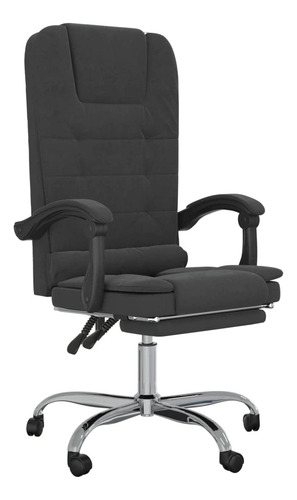 Silla De Oficina Ergonómica Con Ruedas Y Reclinable Para