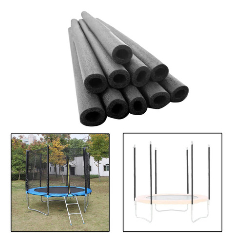 // 10 Piezas 40 Cm Postes De Trampolín Cubierta Accesorios