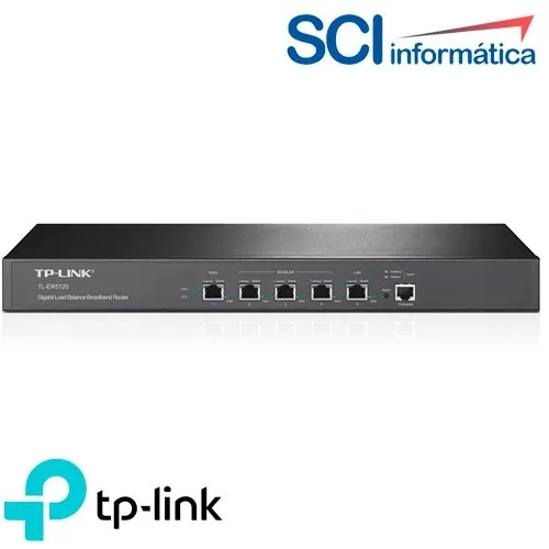 Router Tp Link Tl-er5120 4+1 Wan Lan Gigabit Balanceo Carga