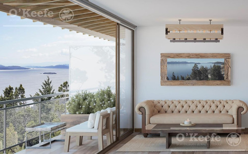 Imagen 2 de 17 de Departamento Con Vista Al Lago - En Venta - Km 4.900 Bariloche