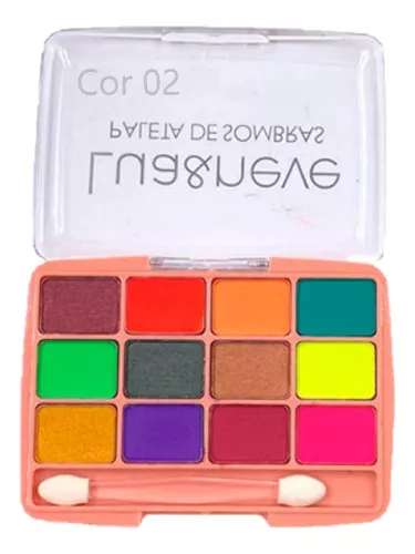 Paleta com 18 sombras 3D-T&G - Atacado de Maquiagem